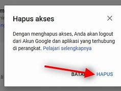 Cara Menghapus Akun Google Di Perangkat Lain